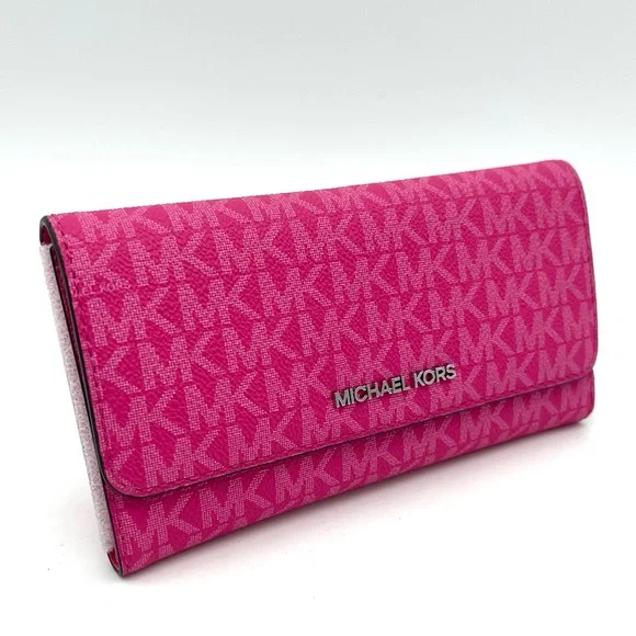 Michael Kors Large Trifold Wallet - Picture 3 of 6